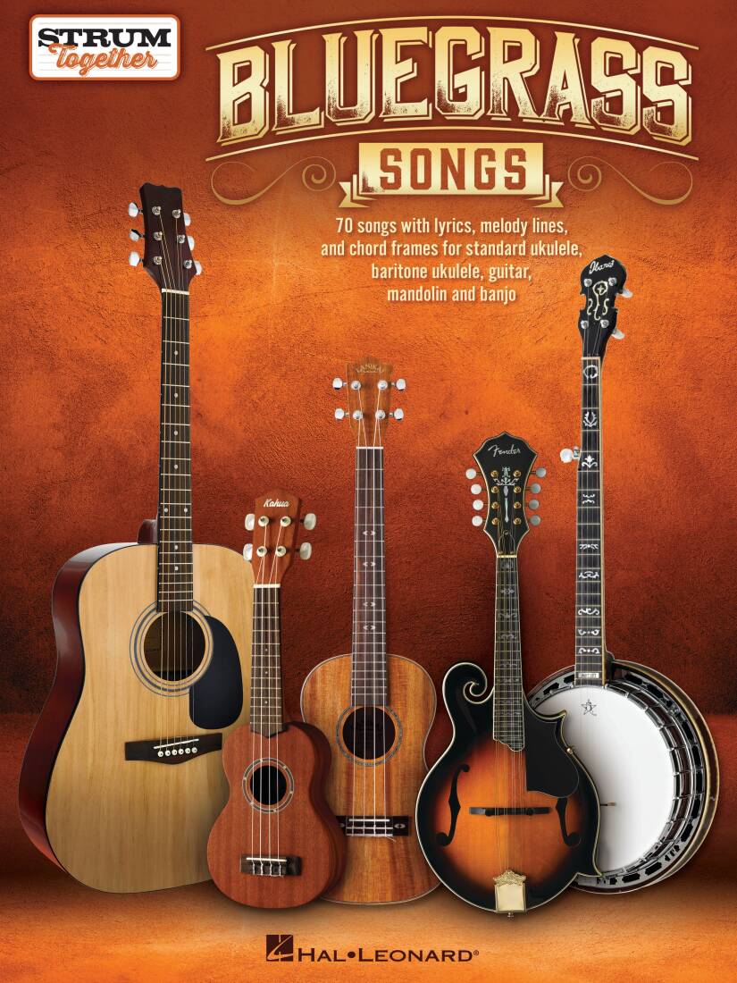 Bluegrass Songs: Strum Together - Lyrics/Chords - Book