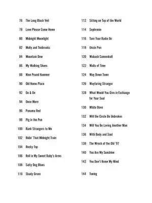 Bluegrass Songs: Strum Together - Lyrics/Chords - Book