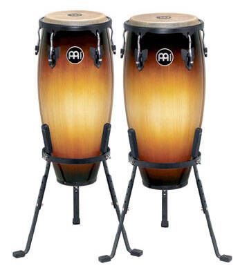 Headliner Conga Set 11 & 12 inch with Basket Stand - Vintage Sunburst