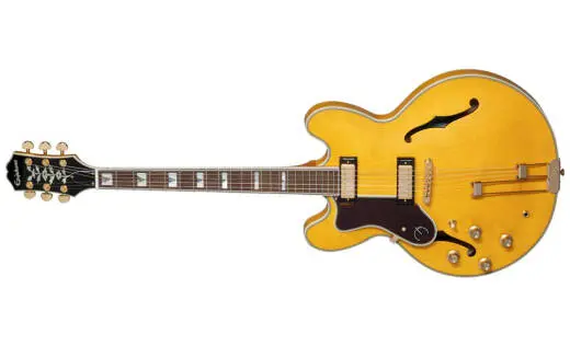 Epiphone - Sheraton Electric Guitar with Gigbag - Natural (Left Handed)