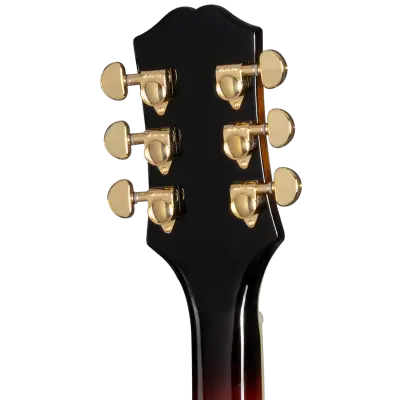 Sheraton Electric Guitar with Gigbag - Vintage Sunburst (Left Handed)