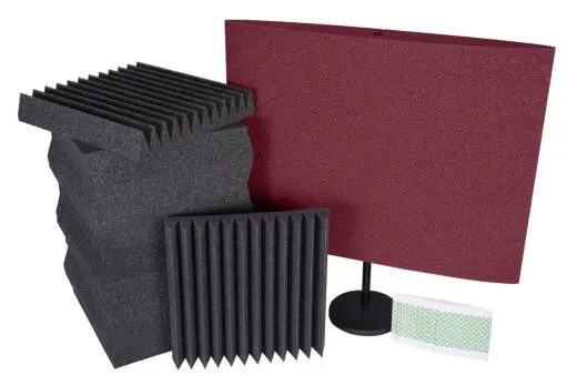 Auralex - Podcast Starter Kit - Burgundy