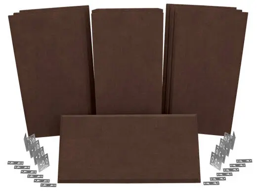 Auralex - ProPanel ProKit-1 - 2xM224, 7xB224 - SonoSuede Brown