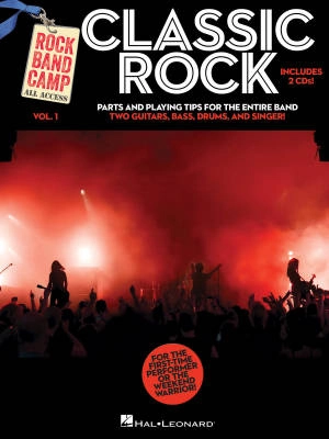 Hal Leonard - Classic Rock - Rock Band Camp Volume 1 - Various - Book/2 CDs