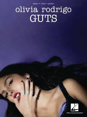 Hal Leonard - Guts - Rodrigo - Piano/Vocal/Guitar - Book