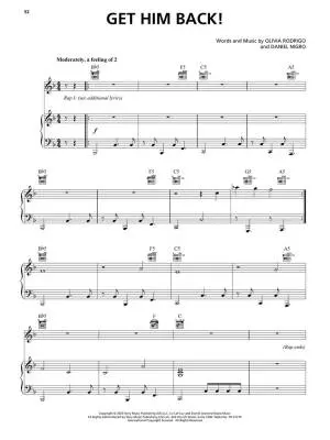 Guts - Rodrigo - Piano/Vocal/Guitar - Book