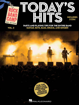 Today\'s Hits - Rock Band Camp Volume 2 - Various - Book/2 CDs