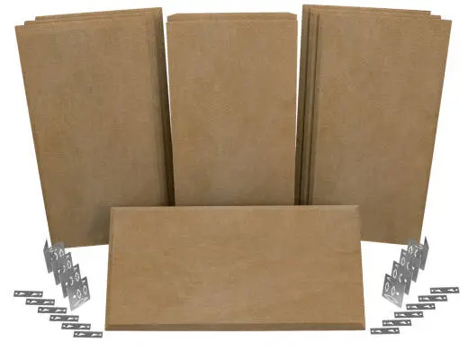 Auralex - ProPanel ProKit-1 - 2xM224, 7xB224 - Sonosuede Tan