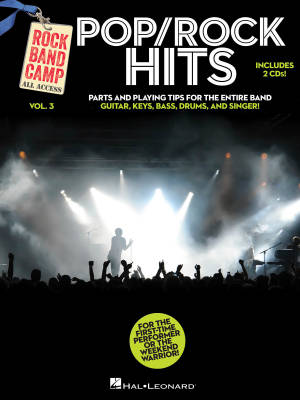 Pop/Rock Hits - Rock Band Camp Volume 3 - Various - Book/2 CDs