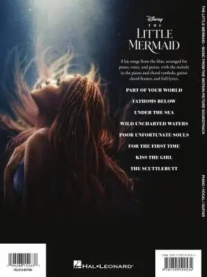 The Little Mermaid - Menken/Miranda/Ashman - Piano/Vocal/Guitar - Book