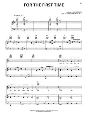 The Little Mermaid - Menken/Miranda/Ashman - Piano/Vocal/Guitar - Book