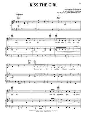 The Little Mermaid - Menken/Miranda/Ashman - Piano/Vocal/Guitar - Book