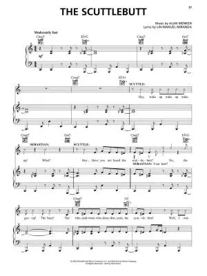The Little Mermaid - Menken/Miranda/Ashman - Piano/Vocal/Guitar - Book
