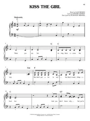 The Little Mermaid - Menken/Miranda/Ashman - Easy Piano - Book