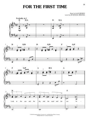 The Little Mermaid - Menken/Miranda/Ashman - Easy Piano - Book