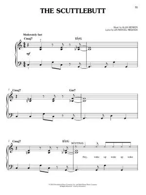 The Little Mermaid - Menken/Miranda/Ashman - Easy Piano - Book