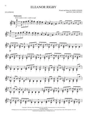 The Beatles - Xylophone - Book
