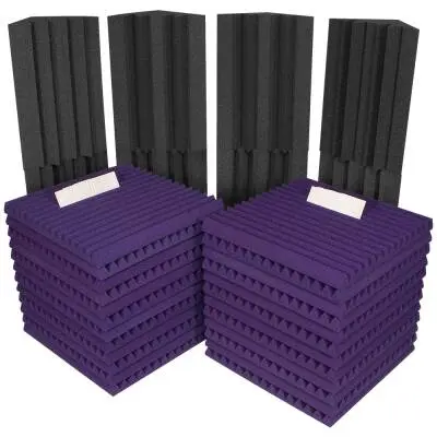 Auralex - Project 2 Roominator Kit - Charcoal/Purple