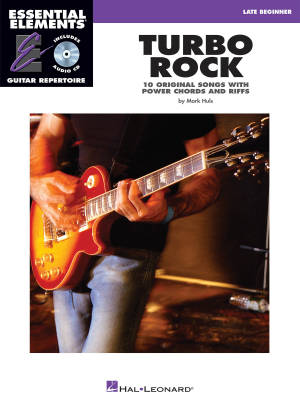 Turbo Rock: Essential Elements Guitar Repertoire - Huls - Book/CD