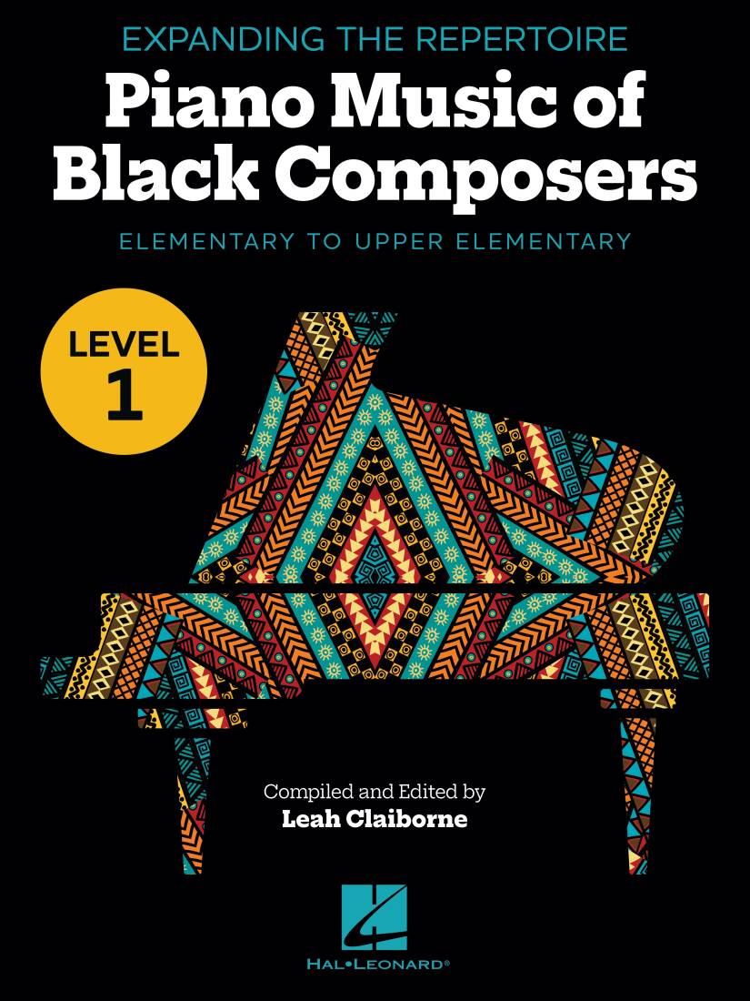 Music of Black Composers, Level 1 - Claiborne - Piano - Book