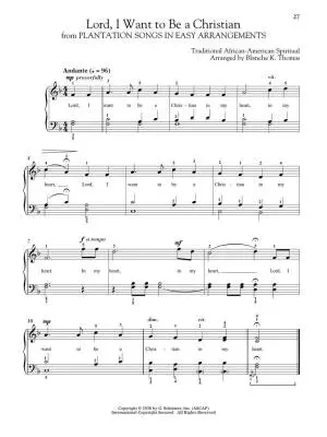 Music of Black Composers, Level 1 - Claiborne - Piano - Book