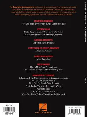 Music of Black Composers, Level 2 - Claiborne - Piano - Book