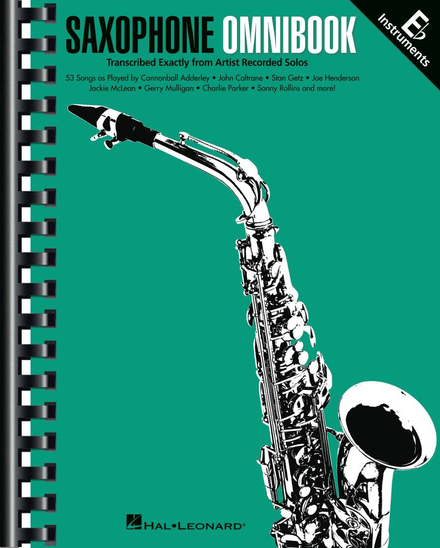 Saxophone Omnibook for E-Flat Instruments - Spiral Bound