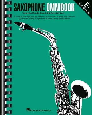 Saxophone Omnibook for E-Flat Instruments - Spiral Bound