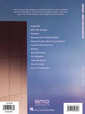 Broken by Desire to Be Heavenly Sent - Capaldi - Piano/Vocal/Guitar - Book