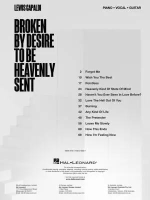 Broken by Desire to Be Heavenly Sent - Capaldi - Piano/Vocal/Guitar - Book
