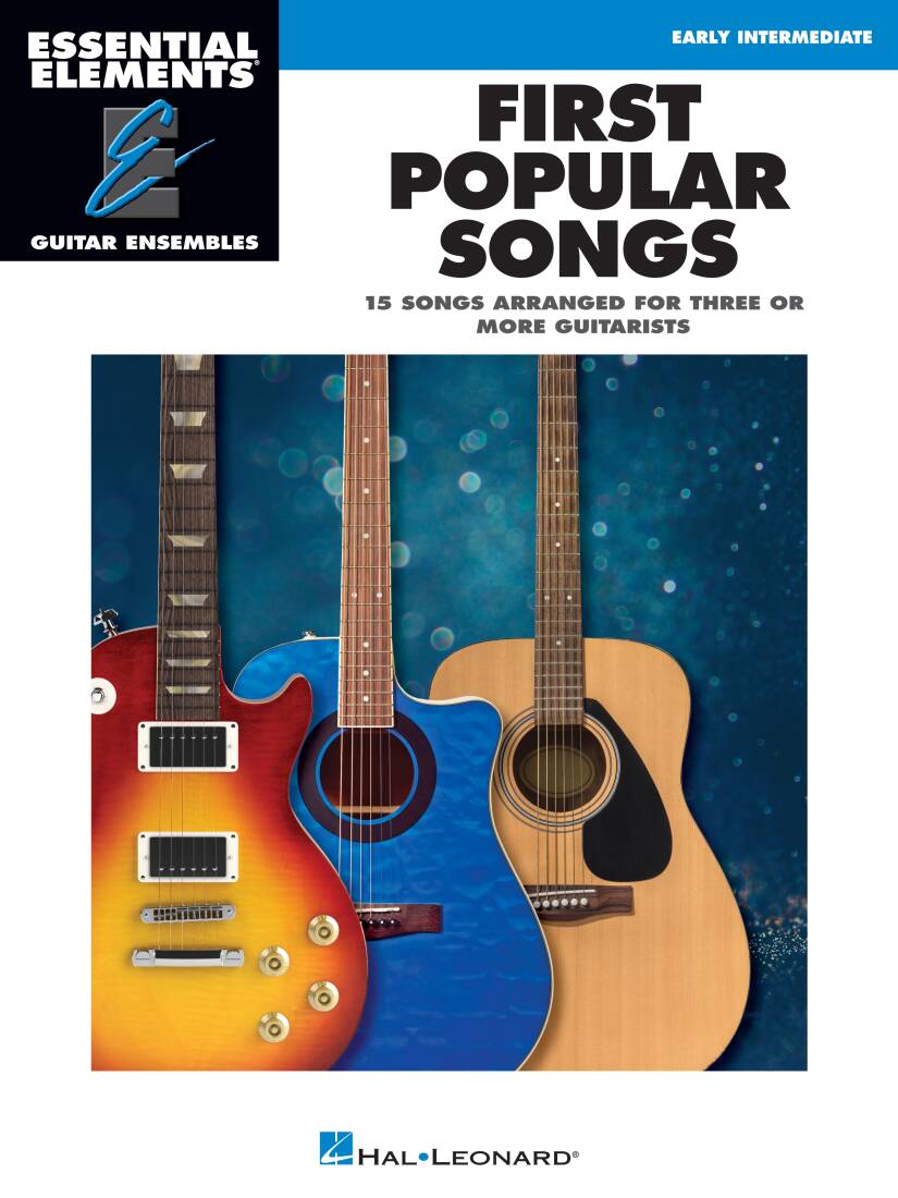 First Popular Songs - Guitar Ensemble - Book