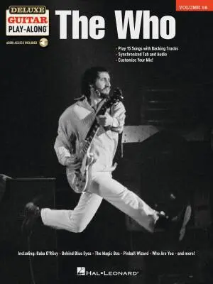 Hal Leonard - The Who: Deluxe Guitar Play-Along Volume 16 - Book/Audio Online