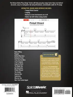 The Who: Deluxe Guitar Play-Along Volume 16 - Book/Audio Online