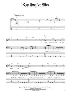 The Who: Deluxe Guitar Play-Along Volume 16 - Book/Audio Online