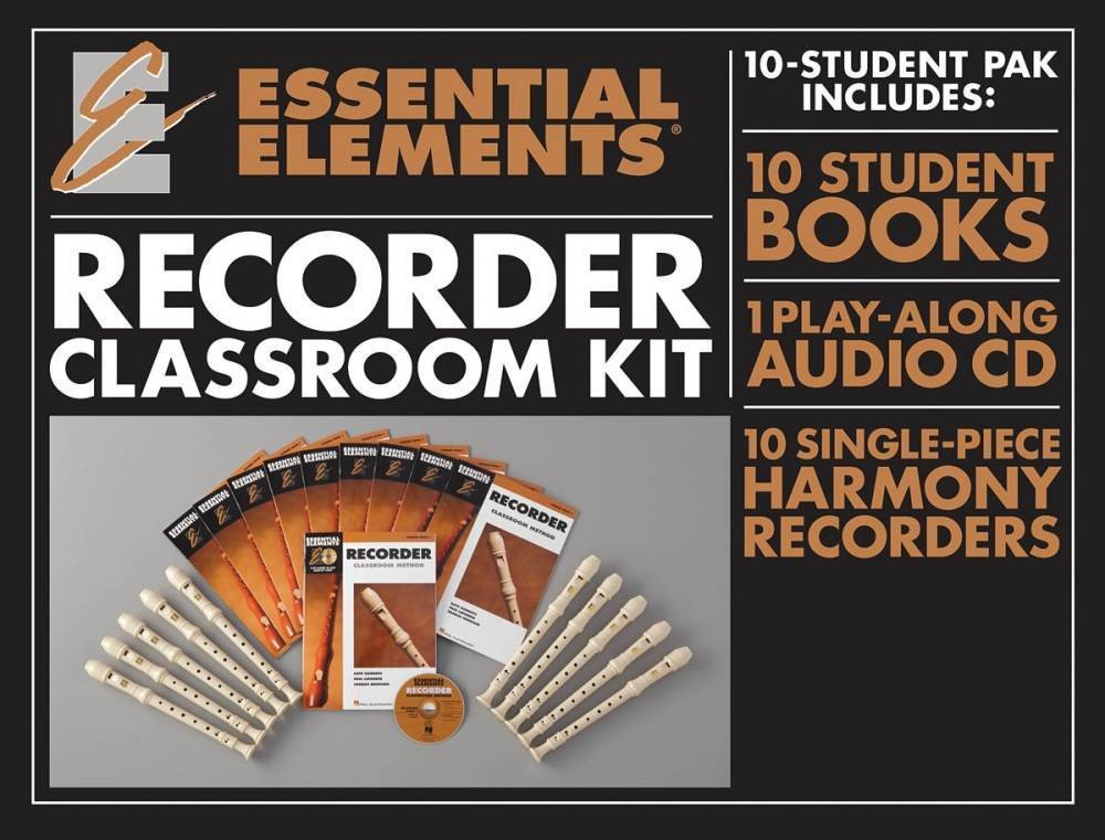 Essential Elements for Recorder Classroom Method - Clements/Menghini/Lavender - Classroom Kit