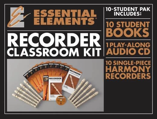 Hal Leonard - Essential Elements for Recorder Classroom Method - Clements/Menghini/Lavender - Classroom Kit