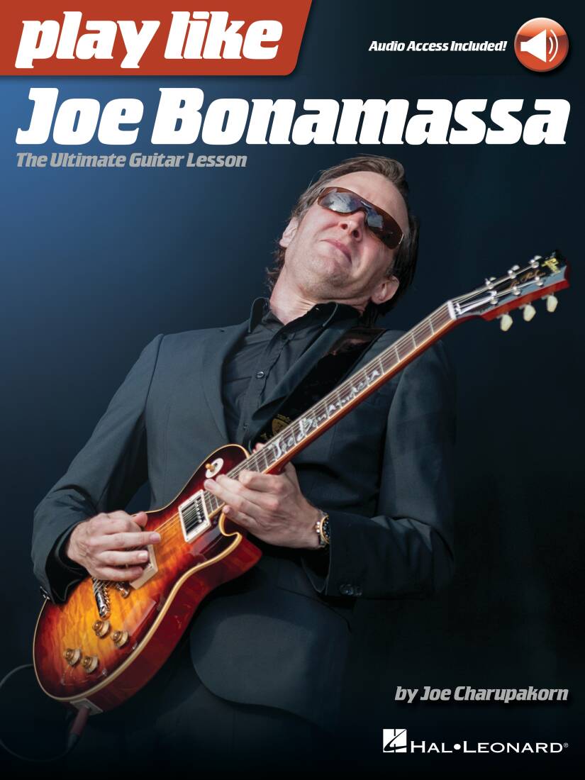 Play like Joe Bonamassa - Charupakorn - Book/Audio Online - Book