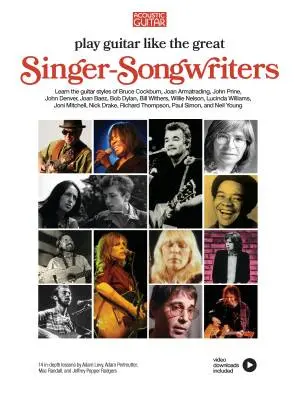 Hal Leonard - Play Guitar like the Great Singer-Songwriters - Guitar - Book/Video Online