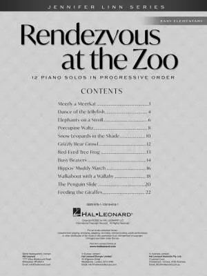 Rendezvous at the Zoo - Linn - Piano - Book