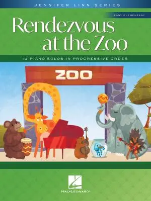 Hal Leonard - Rendezvous at the Zoo - Linn - Piano - Book