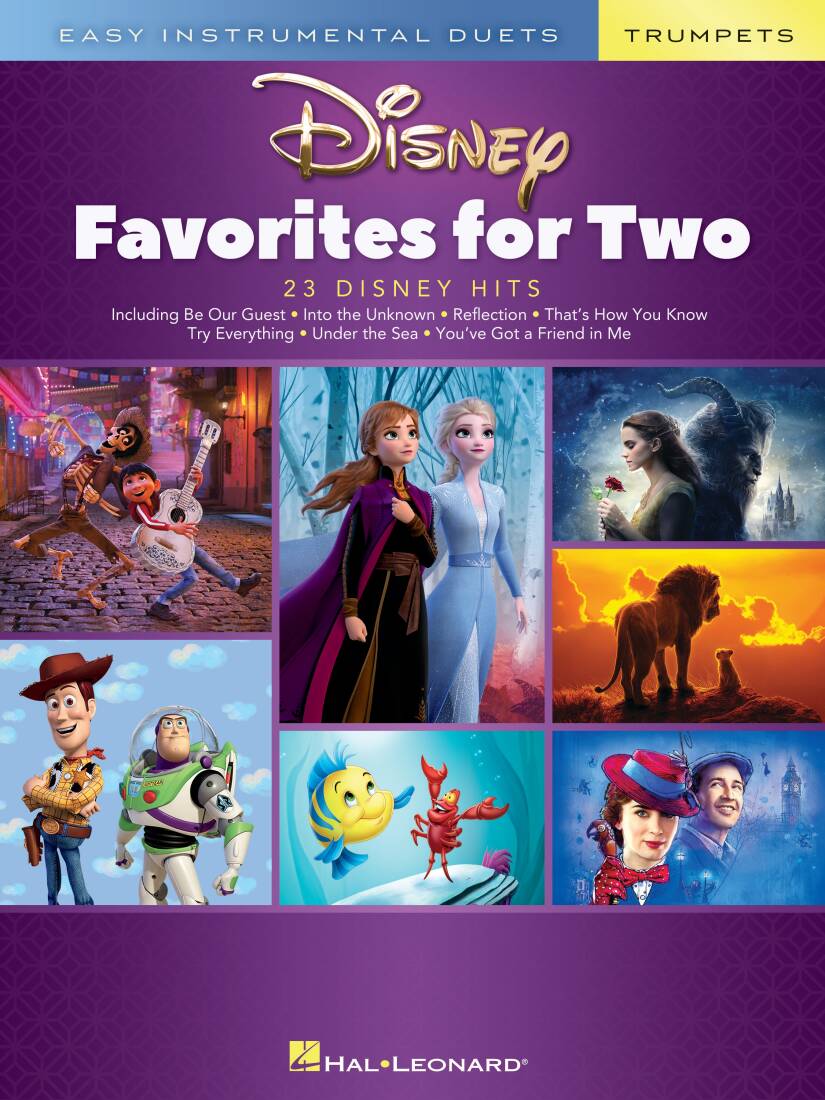 Disney Favorites for Two - Trumpet Duet - Book