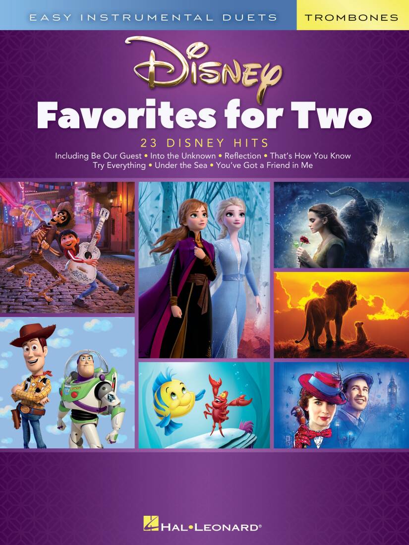 Disney Favorites for Two - Trombone Duet - Book