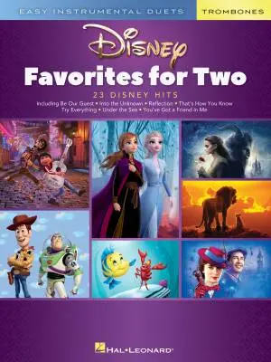 Hal Leonard - Disney Favorites for Two - Trombone Duet - Book