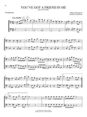 Disney Favorites for Two - Trombone Duet - Book