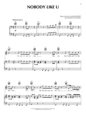 Turning Red - Eilish/O\'Connell/Goranss - Piano/Vocal/Guitar - Book