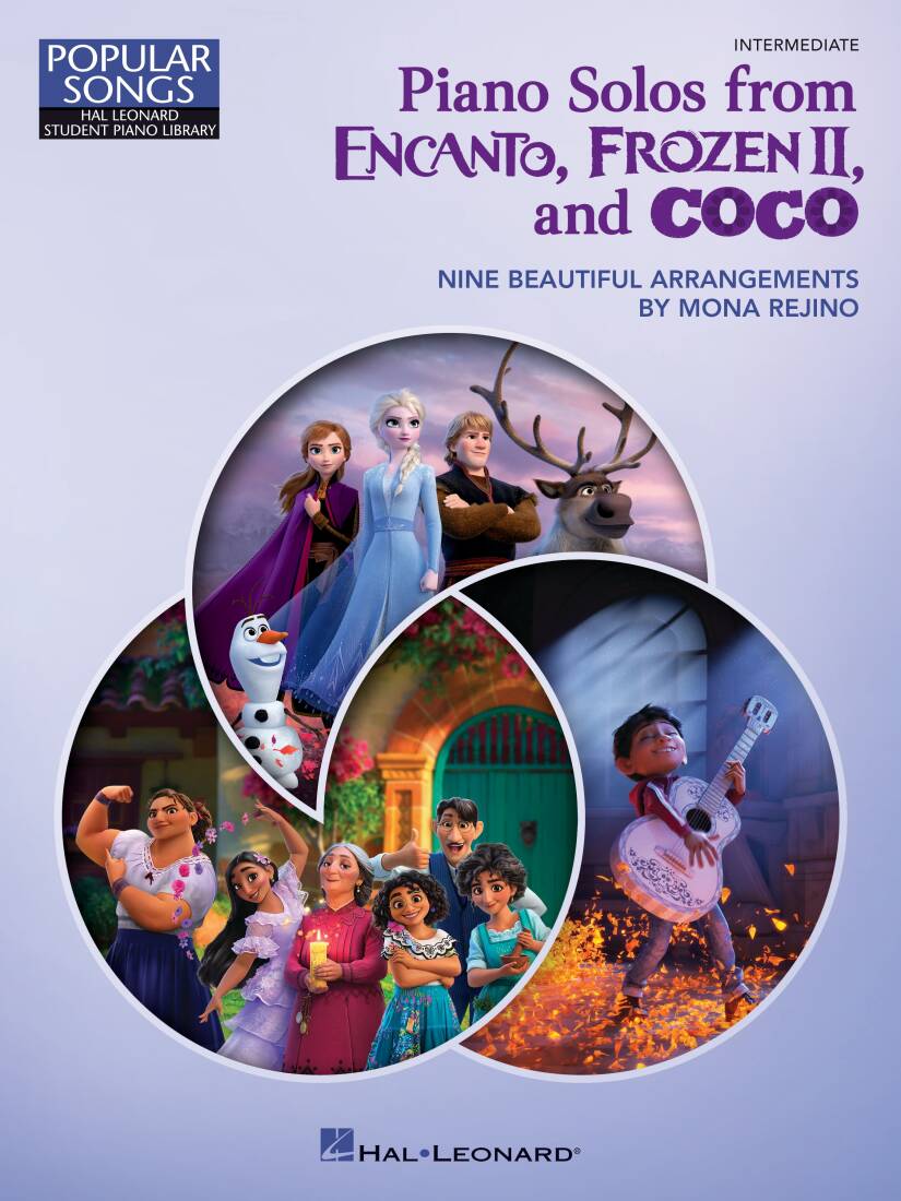 Piano Solos from Encanto, Frozen II, and Coco - Rejino - Piano - Book
