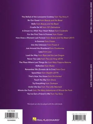 Disney Favorites for Two - Cello Duet - Book