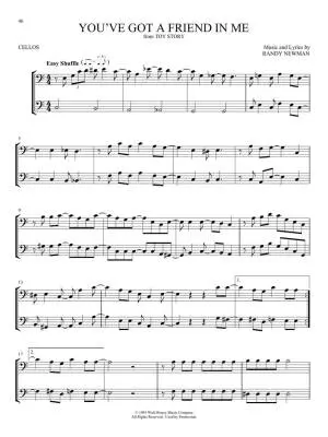 Disney Favorites for Two - Cello Duet - Book
