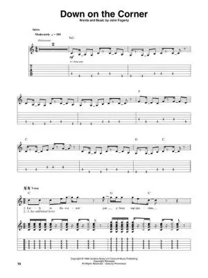 Creedence Clearwater Revival: Deluxe Guitar Play-Along, Volume 23 - Guitar - Book/Audio Online