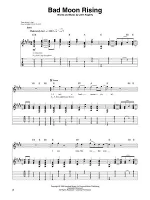 Creedence Clearwater Revival: Deluxe Guitar Play-Along, Volume 23 - Guitar - Book/Audio Online